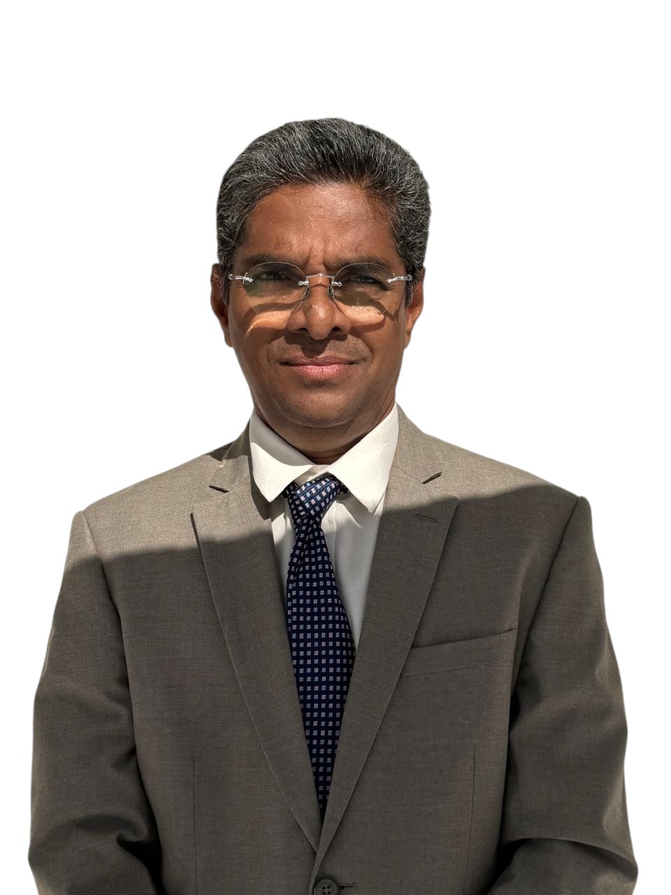 Portrait of S. Balaji, founder of Sripad Builders & Promoters